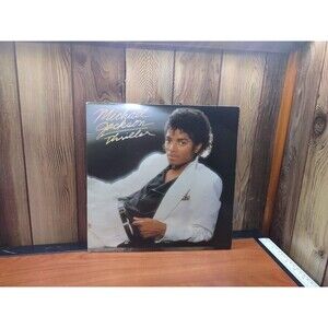 Michael Jackson Thriller 1982 LP Gatefold Original Inlay. Good, Used vintage Con
